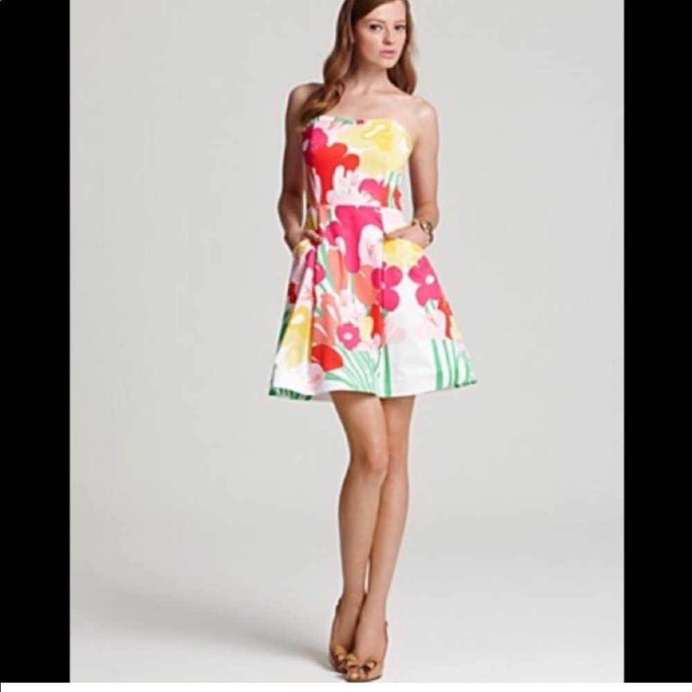 Lily Pulitzer strapless dress